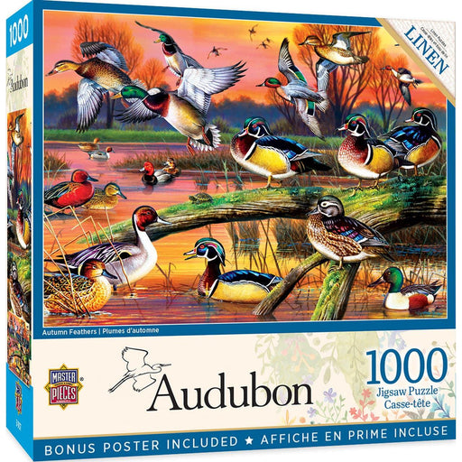 Audubon - Autumn Feathers - 1000 Piece Puzzle - Just $16.99! Shop now at Retro Gaming of Denver