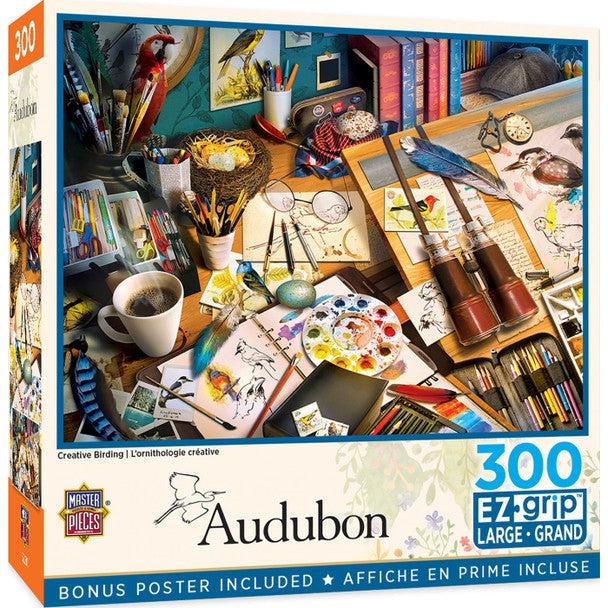 Audubon - Creative Birding - 300 Piece EZGrip Puzzle - Just $12.99! Shop now at Retro Gaming of Denver