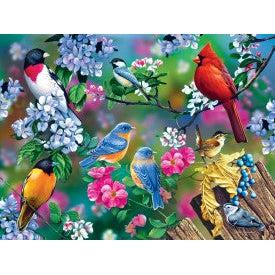 Audubon - Songbird Collage - 300 Piece EZGrip Puzzle - Just $14.99! Shop now at Retro Gaming of Denver