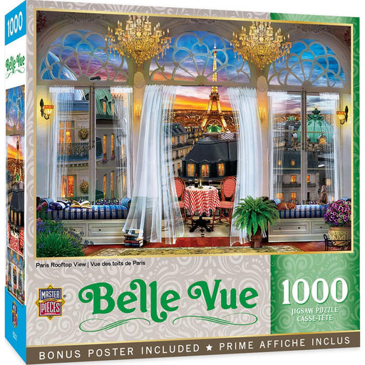 Belle Vue - Paris Rooftop View - 1000 Piece Puzzle - Just $16.99! Shop now at Retro Gaming of Denver