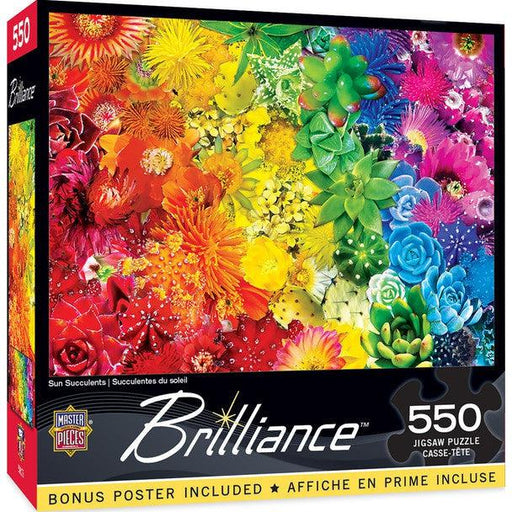 Brilliance - Sun Succulents - 550 Piece Puzzle - Just $14.99! Shop now at Retro Gaming of Denver