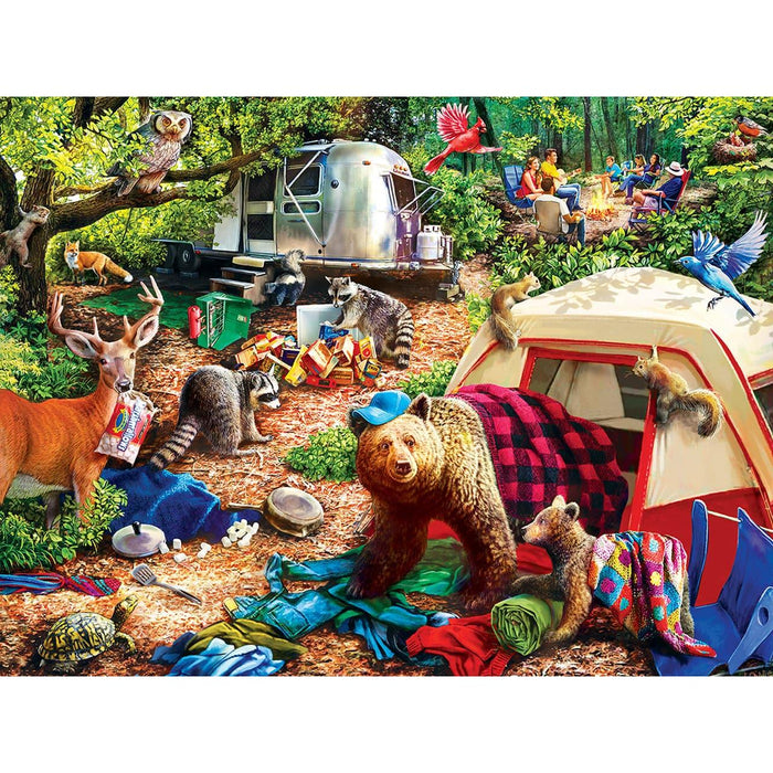 Campside - Campsite Trouble - 300 Piece Puzzle - Just $14.99! Shop now at Retro Gaming of Denver