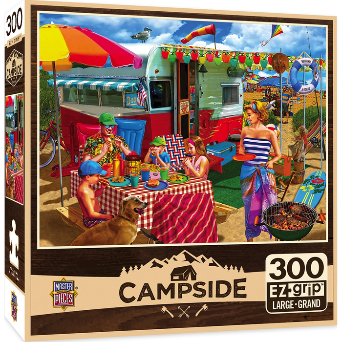 Campside - Trip to the Coast - 300 Piece EzGrip Puzzle - Just $14.99! Shop now at Retro Gaming of Denver