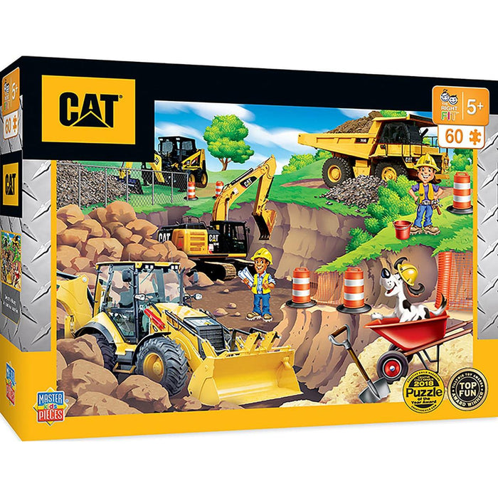 Caterpillar - Day at the Quarry - 60pc Puzzle - Just $12.99! Shop now at Retro Gaming of Denver