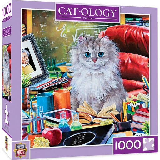 Catology - Einstein - 1000 Piece Puzzle - Just $16.99! Shop now at Retro Gaming of Denver