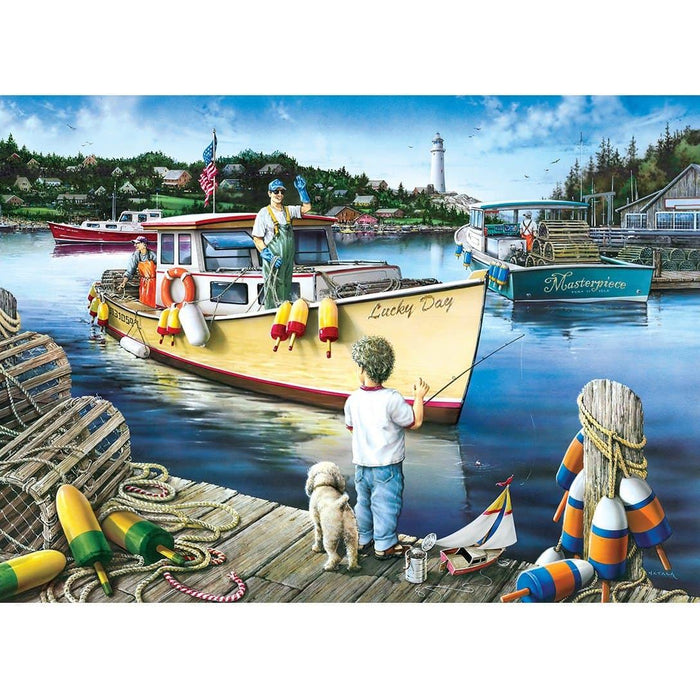 Childhood Dreams - Lucky Day - 1000 Piece Puzzle - Just $15.99! Shop now at Retro Gaming of Denver