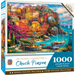 Chuck Pinson Art Gallery - A Beautiful Day at Cinque Terre - 1000 Piece Puzzle - Just $15.99! Shop now at Retro Gaming of Denver