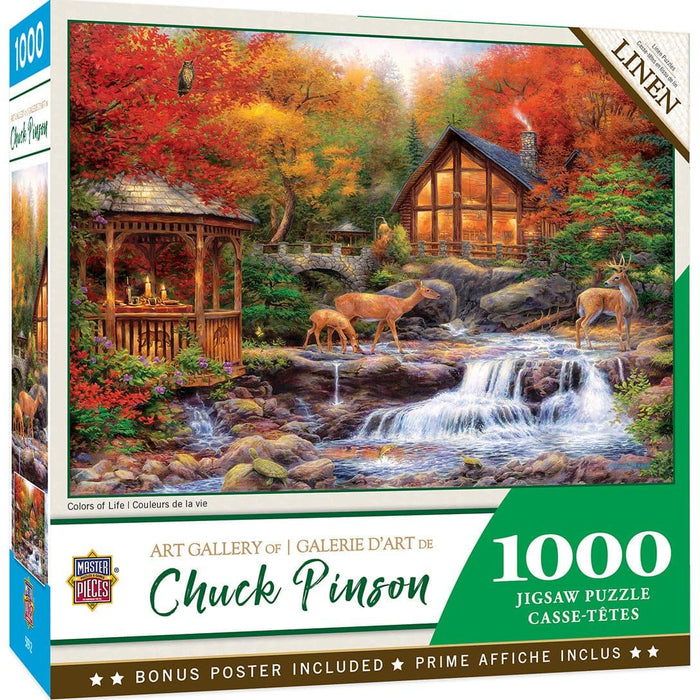 Chuck Pinson Art Gallery - Colors Of Life - 1000 Piece Puzzle - Just $15.99! Shop now at Retro Gaming of Denver