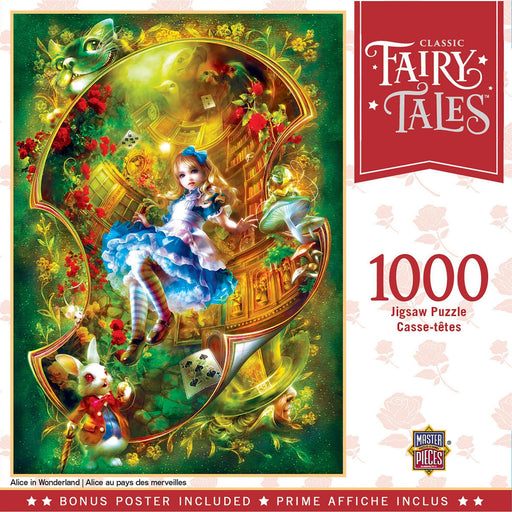 Classic Fairy Tales - Alice in Wonderland - 1000 Piece Puzzle - Just $16.99! Shop now at Retro Gaming of Denver