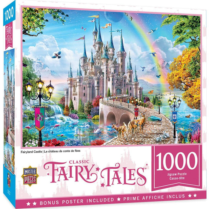 Classic Fairy Tales - Fairyland Castle - 1000 Piece Puzzle - Just $16.99! Shop now at Retro Gaming of Denver