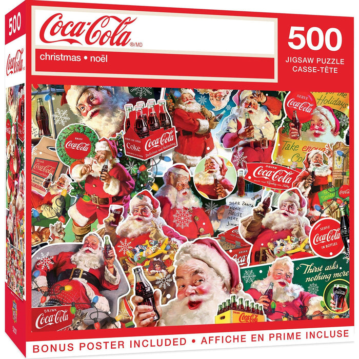 Coca-Cola Holiday - 500 Piece Puzzle - Just $14.99! Shop now at Retro Gaming of Denver