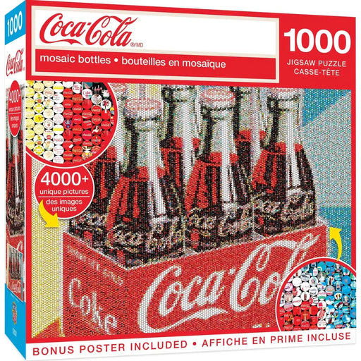 Coca-Cola - Photomosaic Bottles - 1000 Piece Puzzle - Just $16.99! Shop now at Retro Gaming of Denver