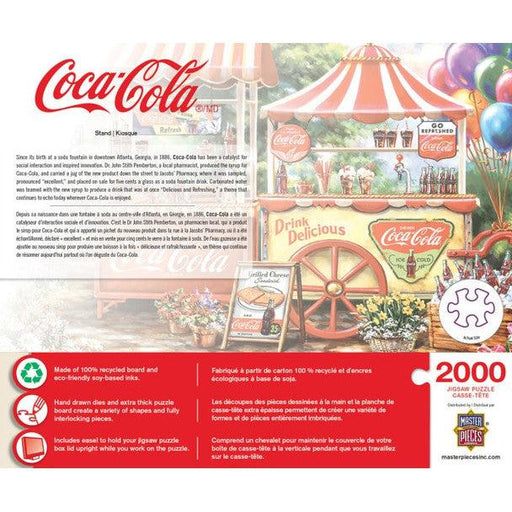 Coca-Cola - Stand - 2000 Piece Puzzle - Just $24.99! Shop now at Retro Gaming of Denver