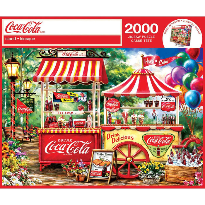 Coca-Cola - Stand - 2000 Piece Puzzle - Just $24.99! Shop now at Retro Gaming of Denver