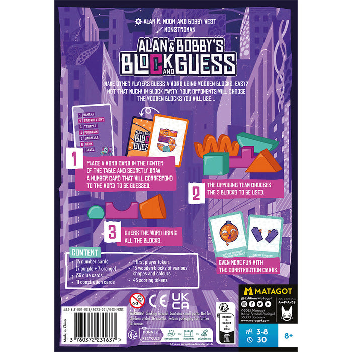 Alan & Bobby’s Block and Guess - for just $21.99! 
