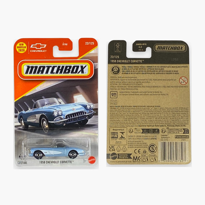 Matchbox 1958 Chevrolet Corvette | 2026 Matchbox Series 22/125 - for just $2.49! 