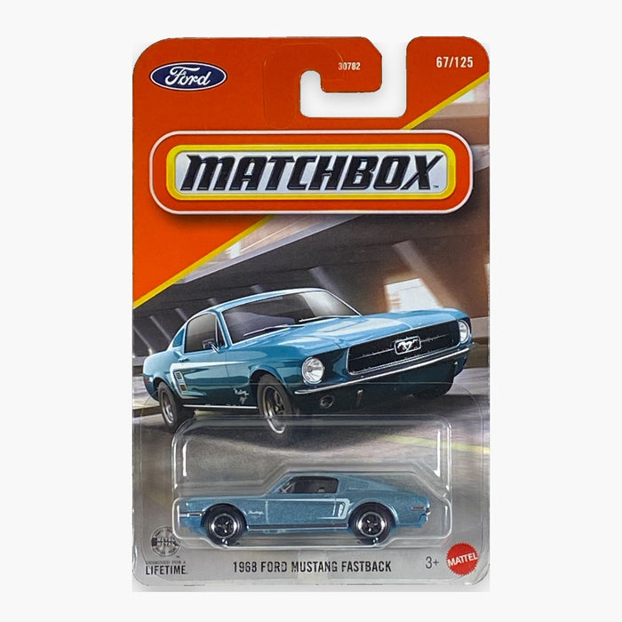 Matchbox 1968 Ford Mustang Fastback | Matchbox Series 67/125 - for just $2.49! 