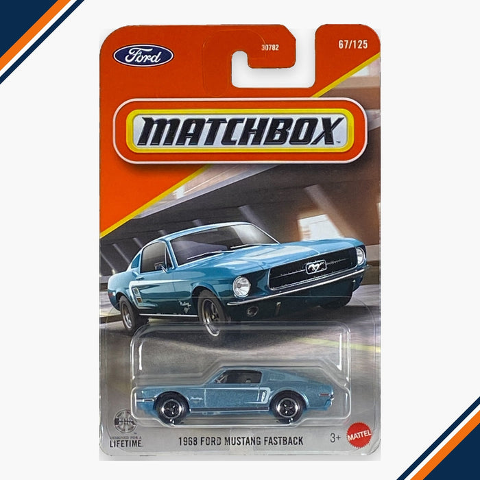 Matchbox 1968 Ford Mustang Fastback | Matchbox Series 67/125 - for just $2.49! 
