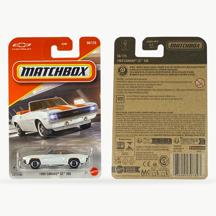 Matchbox 1969 Camaro SS 396 | Matchbox Series 56/125 - for just $2.99! 