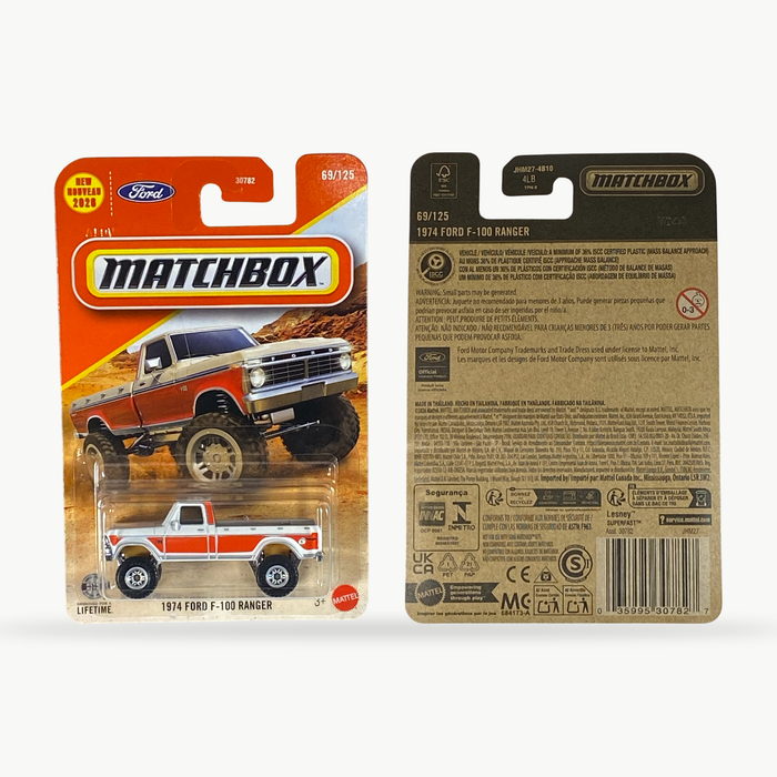 Matchbox 1974 Ford F-100 Ranger | Matchbox Series 69/125 - for just $2.59! 