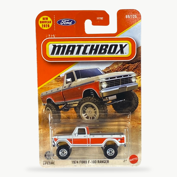 Matchbox 1974 Ford F-100 Ranger | Matchbox Series 69/125 - for just $2.59! 