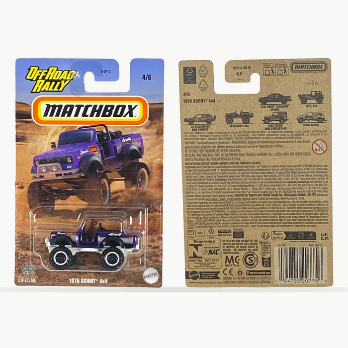 Matchbox 1976 Scout 4x4 | Off Road Rally Series 4/6 - for just $2.49! 