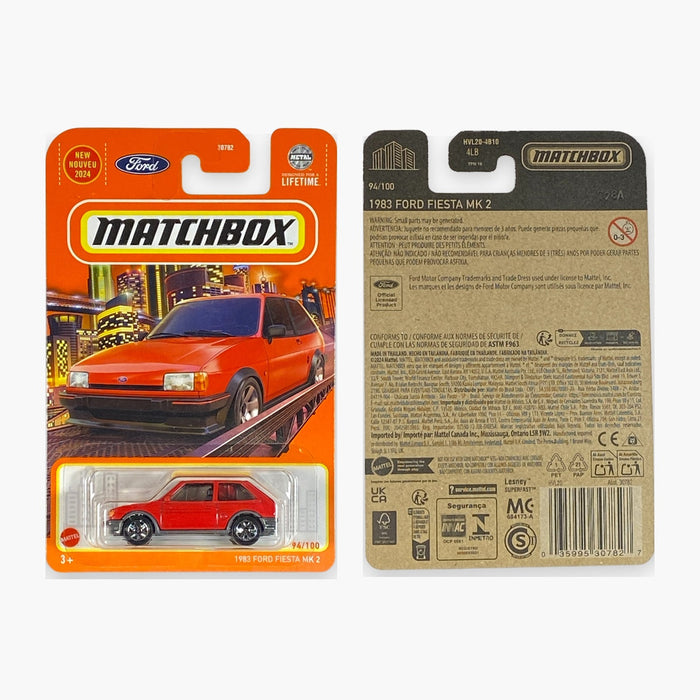 Matchbox 1983 Ford Fiesta MK2 | Matchbox Series 94/100 - for just $2.49! 