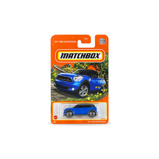 Matchbox 2011 MINI Countryman Blue 2/102 HFP35 - for just $2.49! 