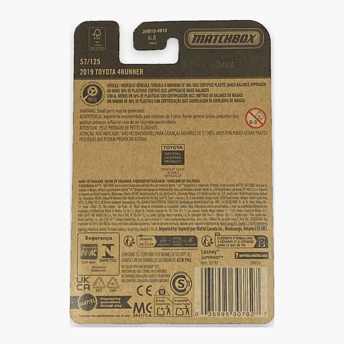 Matchbox 2019 Toyota 4Runner | Matchbox Series 57/125 - for just $2.99! 