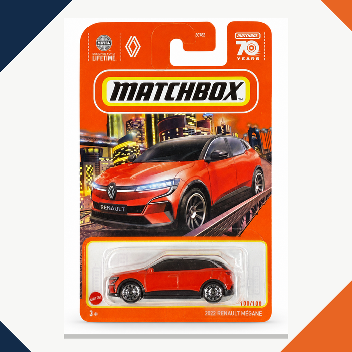 Matchbox 2022 Renault Megane | Matchbox 70 Years Series 100/100 - for just $2.49! 