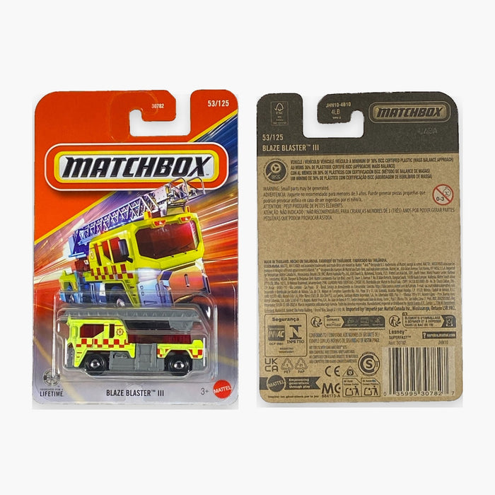 Matchbox Blaze Buster III | Matchbox Series 53/125 - for just $2.59! 