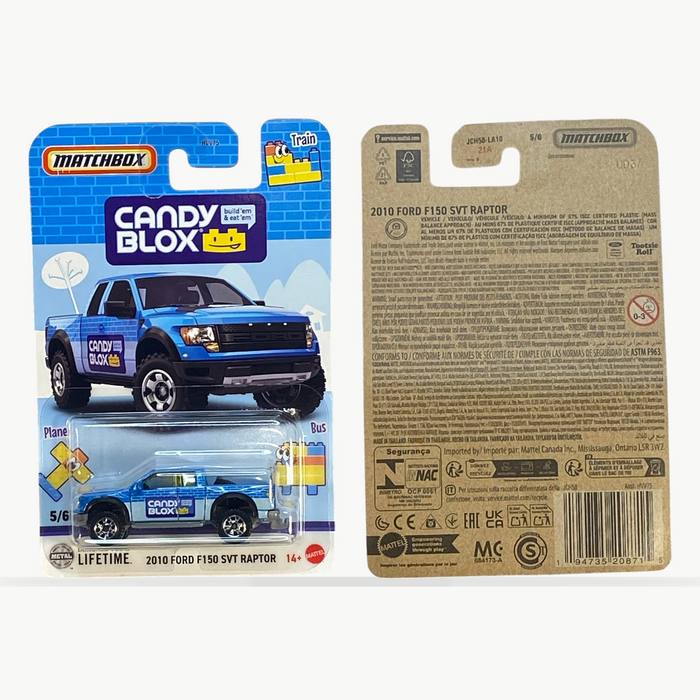 Matchbox 2010 Ford F150 SVT Raptor | Candy Series 5/6 - for just $2.49! 