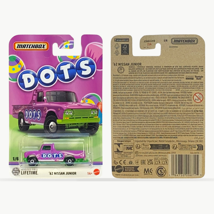 Matchbox '62 Nissan Junior | Matchbox Candy Series 1/6 - for just $2.49! 