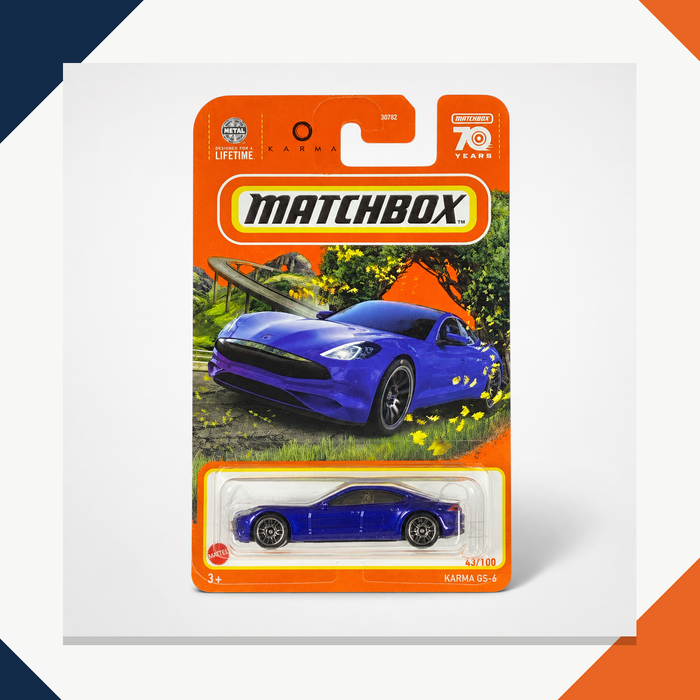 Matchbox Karma GS-6 | Matchbox 70 Years Series 43/100 - for just $2.49! 