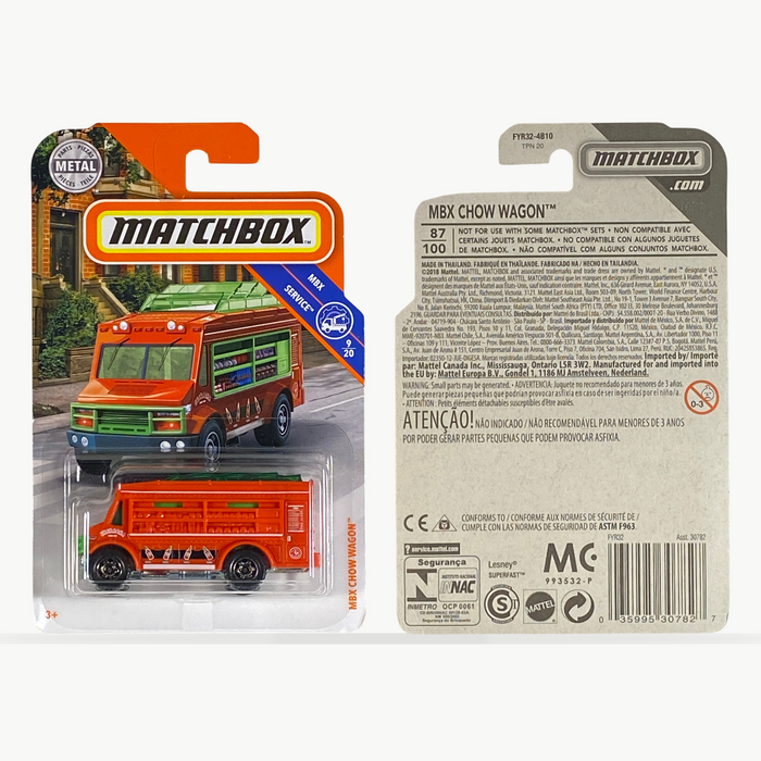 Matchbox MBX Chow Wagon | Service Series 9/20 - for just $2.49! 