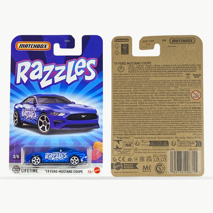 Matchbox '19 Ford Mustang Coupe | Candy Series 3/6 - for just $2.49! 