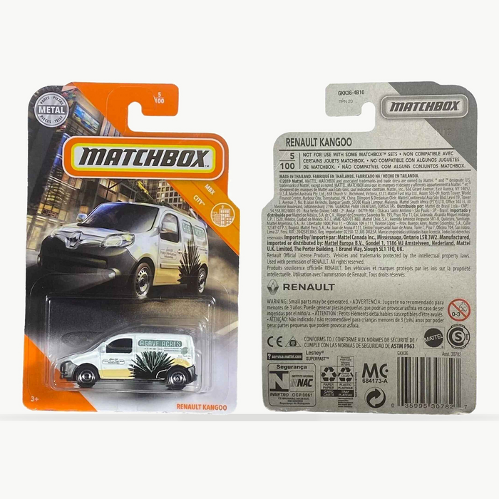 Matchbox Renault Kangoo - MBX City Series 5/100 - for just $2.49! 
