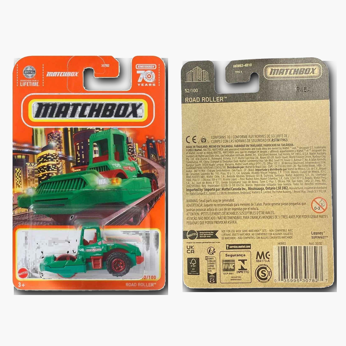 Matchbox Road Roller | Matchbox 70 Years Series 52/100 - for just $2.49! 