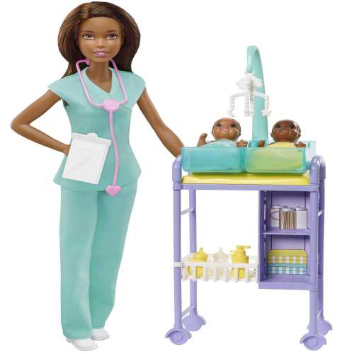 Barbie Baby Doctor Doll -2023 - Premium Dolls & Dollhouses - Just $24.99! Shop now at Retro Gaming of Denver