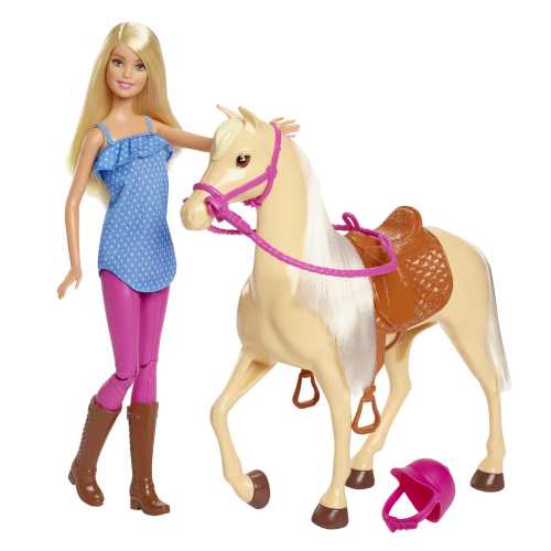 Barbie Doll and Horse - Blonde - Premium Dolls & Dollhouses - Just $29.99! Shop now at Retro Gaming of Denver
