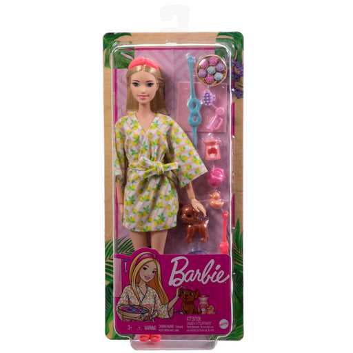 Barbie Doll With Puppy, Kids Toys, Self-Care Spa Day - Premium Dolls & Dollhouses - Just $18.99! Shop now at Retro Gaming of Denver