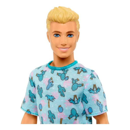 Barbie Ken Fashionistas Doll #211 with Blond Hair And Cactus Tee - Just $11.99! Shop now at Retro Gaming of Denver