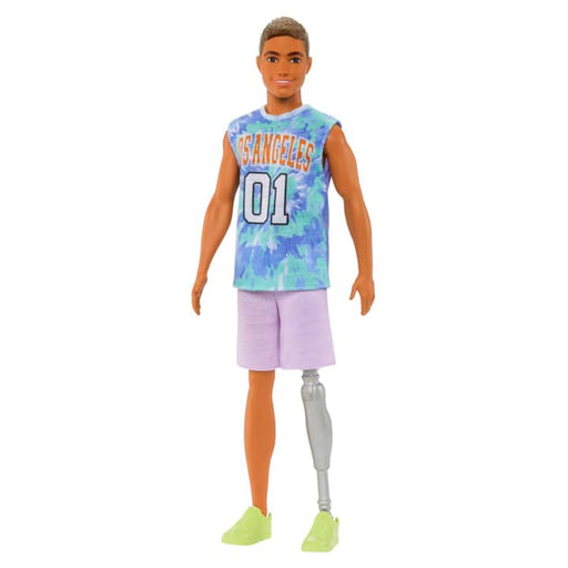 Barbie Ken Fashionistas Doll #212 with Jersey And Prosthetic Leg - Premium Dolls & Dollhouses - Just $11.99! Shop now at Retro Gaming of Denver