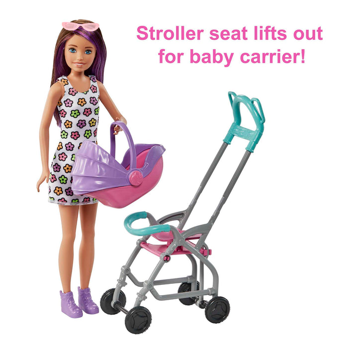 Barbie Skipper Babysitters Inc Doll and Stroller Playset - Premium Dolls & Dollhouses - Just $26.99! Shop now at Retro Gaming of Denver