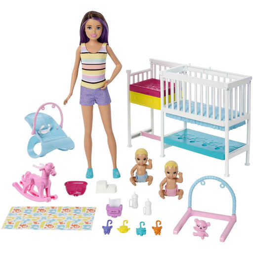 Barbie Skipper Babysitters Inc Nap ‘n' Nurture Nursery Dolls and Playset - Premium Dolls & Dollhouses - Just $36.99! Shop now at Retro Gaming of Denver