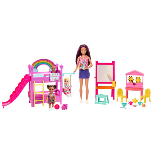 Barbie Skipper Babysitters Inc. Ultimate Daycare Playset With 3 Dolls, Furniture & Accessories - Premium Dolls & Dollhouses - Just $46.99! Shop now at Retro Gaming of Denver