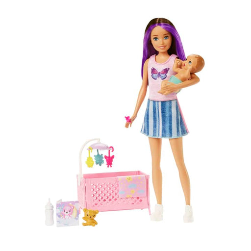 Barbie Skipper Babysitters Playset With Skipper Doll, Baby Doll With Sleepy Eyes - Premium Dolls & Dollhouses - Just $26.99! Shop now at Retro Gaming of Denver