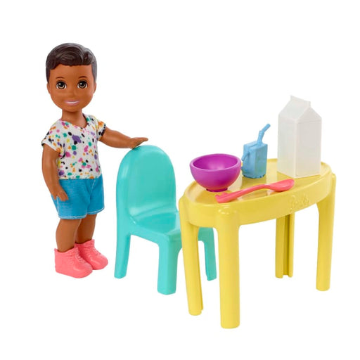 Barbie Small Doll And Accessories, Babysitters Inc. Set With Table and Chair - Premium Dolls & Dollhouses - Just $11.99! Shop now at Retro Gaming of Denver