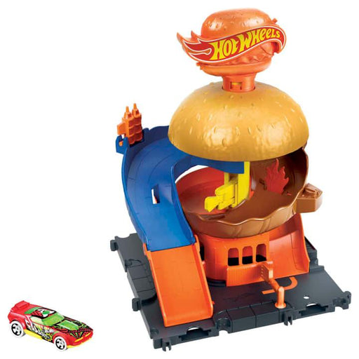 Hot Wheels City Downtown Burger Drive-Thru - Just $12.99! Shop now at Retro Gaming of Denver