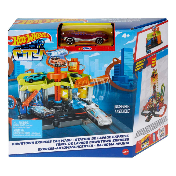 Hot Wheels City Downtown Express Car Wash - Just $12.99! Shop now at Retro Gaming of Denver